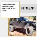 Inner Fender Liners Kit For 2007-2018 Jeep Wrangler Jk 2 4 Door Pair Front Aluminum