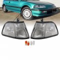 Usr Depo 90-91 Civic 3d Corner Lights Front Cornering Parking Turn Signal Lamp Set Left Right For 1990-1991 Honda 3 Doors 