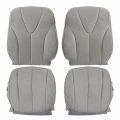 Front Seat Covers For Toyota Camry Hybrid Ce Se Le Xle 2007 2011 Gray Microfiber Leather Replacement Quad Set Heated And Non 