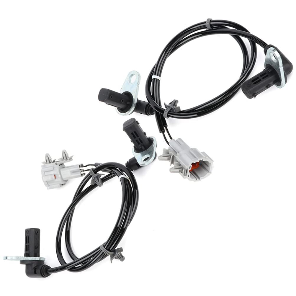 2pcs Abs Wheel Speed Sensor Left Right Rear For 2003 2008 Infiniti Fx35 And Fx45 Als789