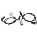 2pcs Abs Wheel Speed Sensor Left Right Rear Fit For 2003-2008 Infiniti Fx35 Als789 