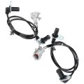 2pcs Abs Wheel Speed Sensor Left Right Rear For 2003 2008 Infiniti Fx35 And Fx45 Als789