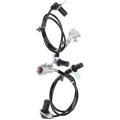 2pcs Abs Wheel Speed Sensor Left Right Rear For 2003 2008 Infiniti Fx35 And Fx45 Als789