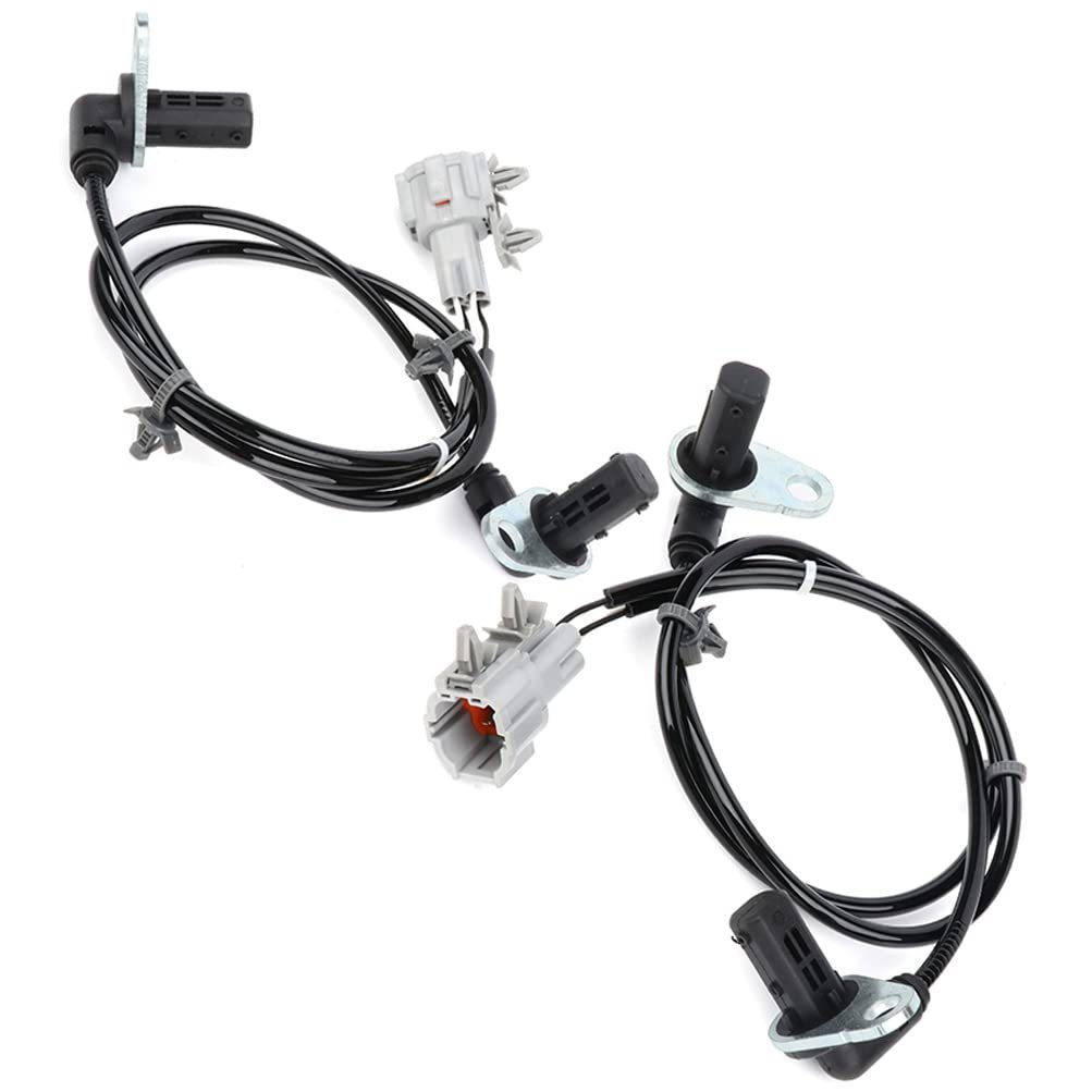 2pcs Abs Wheel Speed Sensor Left Right Rear For 2003 2008 Infiniti Fx35 And Fx45 Als789