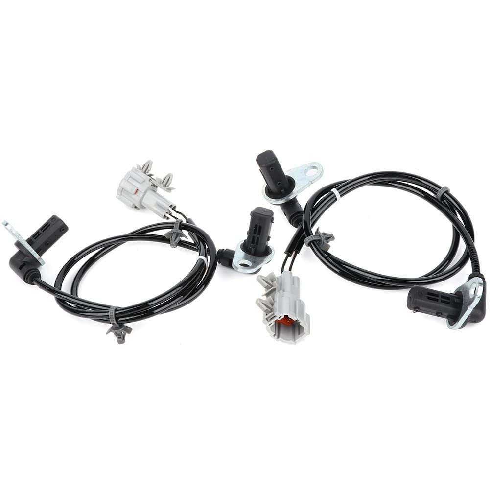 2pcs Abs Wheel Speed Sensor Left Right Rear For 2003 2008 Infiniti Fx35 And Fx45 Als789