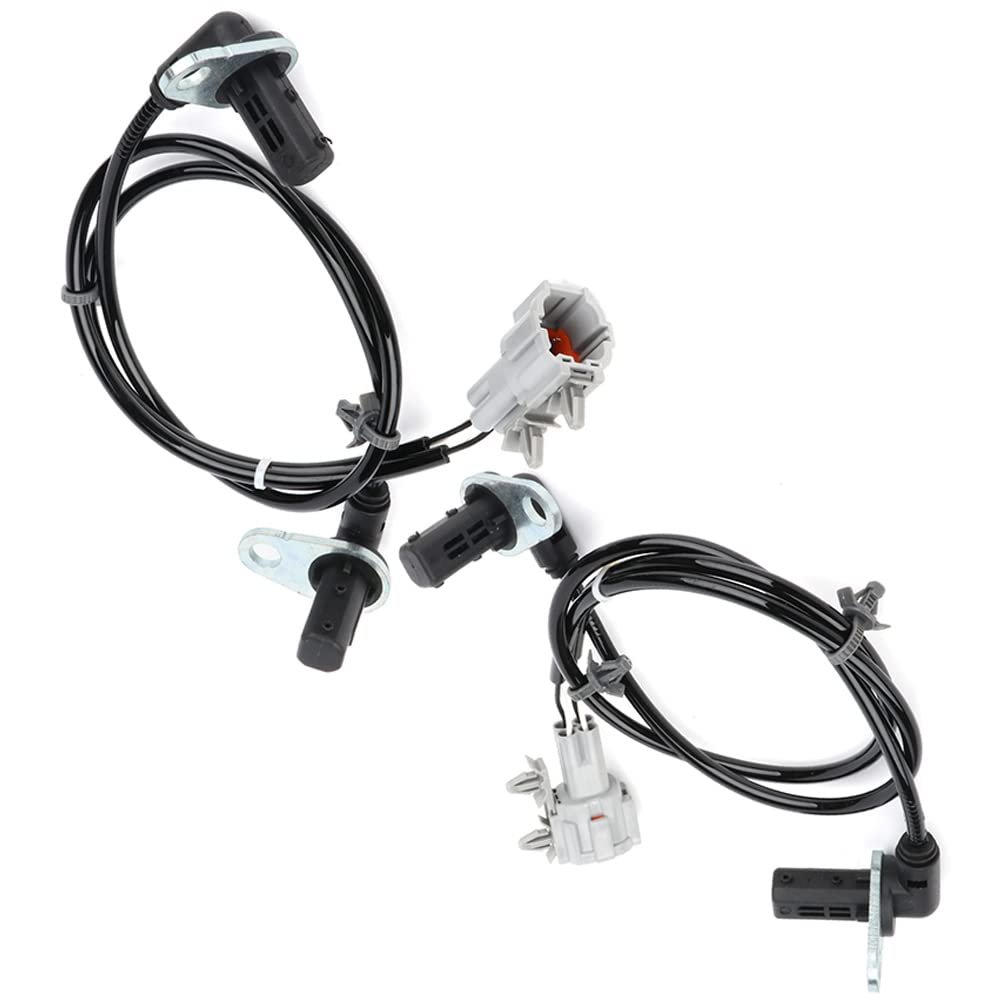 2pcs Abs Wheel Speed Sensor Left Right Rear For 2003 2008 Infiniti Fx35 And Fx45 Als789