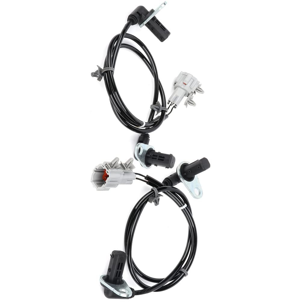 2pcs Abs Wheel Speed Sensor Left Right Rear For 2003 2008 Infiniti Fx35 And Fx45 Als789