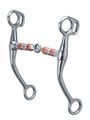 Weaver Leather Tom Thumb Snaffle Bit Features 5-inch Roller Mouth 