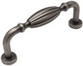 Cosmas 25 Pack 7119wn Weathered Nickel Country Style Cabinet Hardware Ribbed Handle Pull 3 Inch 76mm Hole Centers 