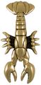 Maine Lobster Door Knocker Brass Premium Size 