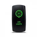 Ch4x4 Rocker Switch Led Lights Symbol Green