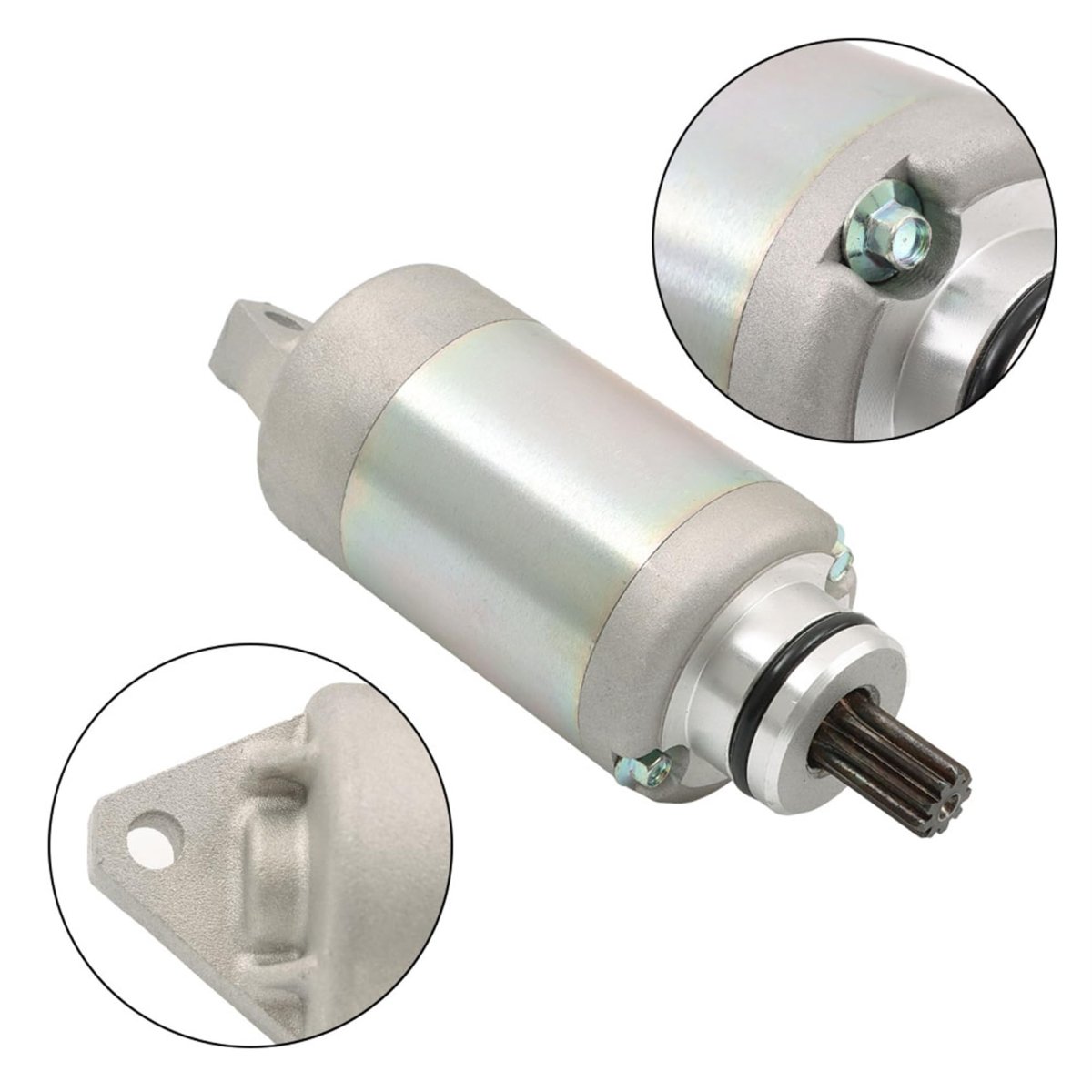 Starter Motor 2gb-81890-00 2gb-81890-01 Replacement For Wr250f Yz250fx 2015-2019 Silver