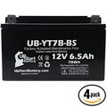 4-pack Replacement 2005 Yamaha Yfz450 450cc Factory Activated Maintenance Free Atv Battery 12v 6ah Ub-yt7b-bs 