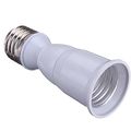 5pcs E26 E27 To E26 Extender Standard Medium Socket Edison Screw Lamp Base Extension Adapter 
