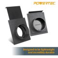 Powertec 70108 4 Inch Blast Gate For Dust Collector Collection Fittings