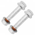 Caltric Swing Arm Pivol Bolt Compatible With Honda 52101-hr0-f00 52101hr0f00 Qty 2
