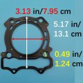 Tuzliufi Top End Head Rebuild Gasket Set Kit Compatible With Yamaha Wr250f Wr 2001-2009 2011-2013 Yz250f Yz 250f 2001-2012 2013
