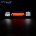 G-plus Rear Led Third Brake Light Compatible With 2004-2008 Ford F150 3rd Cargo Tail Lamps Smoky Lens Chrome Housing