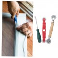 1 Set Pressure Wheel Screen Door Spline Retainer Rolling Tool Window Flat Remover Hook Tools For Plastic Screening