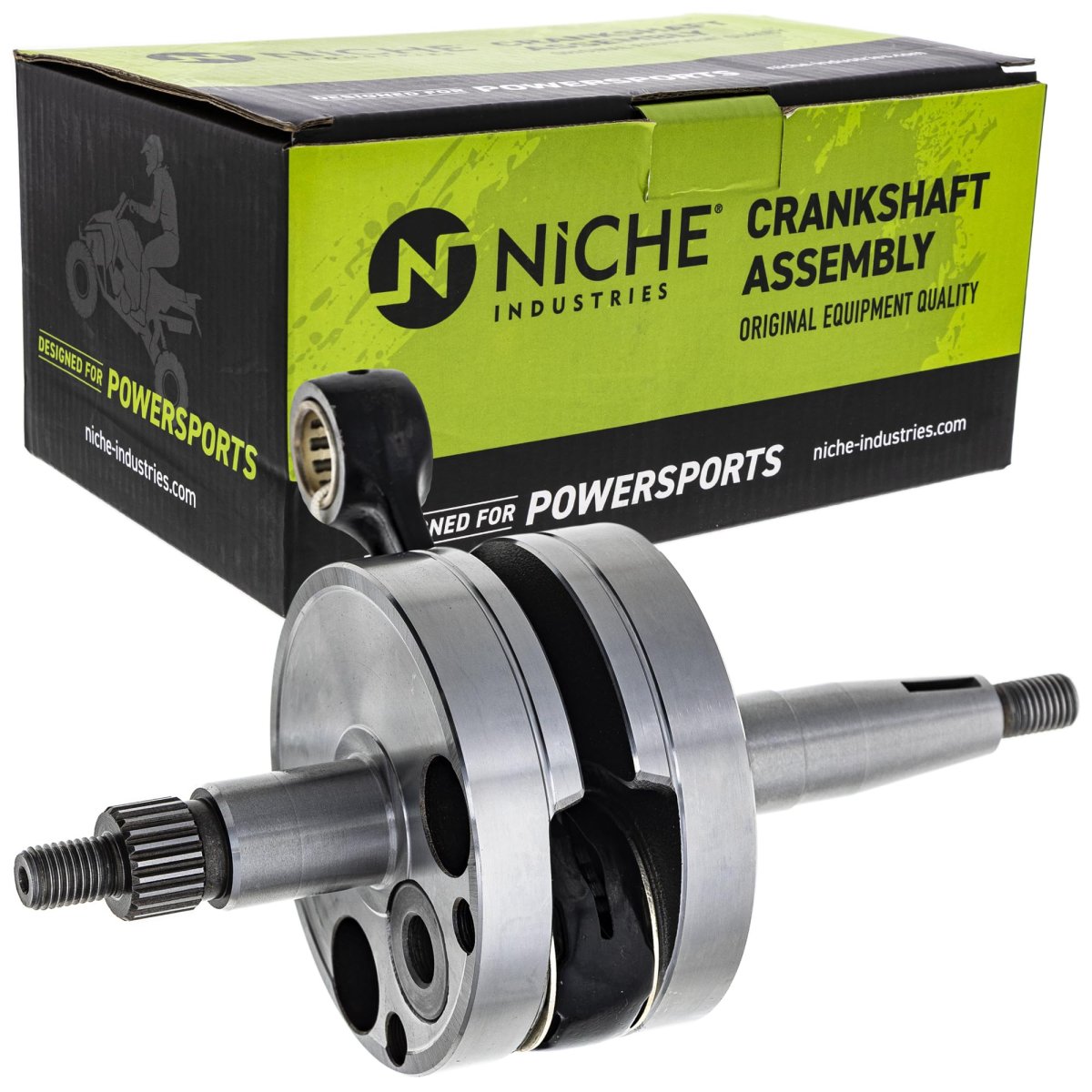 Niche Forged Crankshaft Assembly For Kawasaki Kx85 Kx100 13031-0040 2006-2013