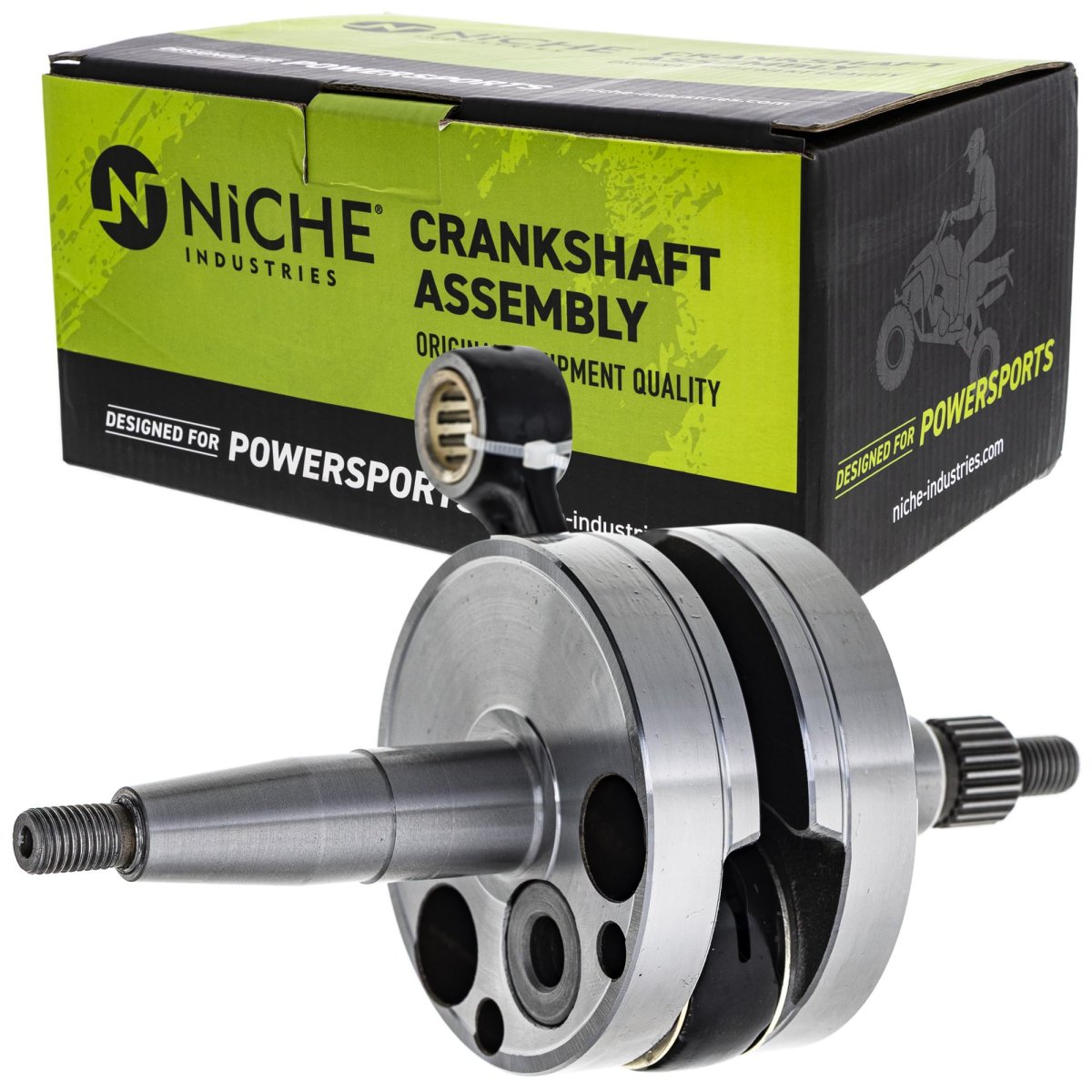Niche Forged Crankshaft Assembly For Kawasaki Kx85 Kx100 13031-0040 2006-2013