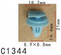 Autobahn88 Cowl Panel Clip Compatible With Honda Oem 90602s5a003 Pack Of 20