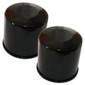 Caltric 2-pack Oil Filter For Kawasaki Zzr600 Zx600 Ninja Zx-6rr Zzr-600 2002-2008