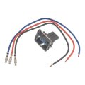 Electrical Connector For Mazda Miata 1990 1991 1992 1993 Plastic With Metal Blade Terminal Push On Attachment 