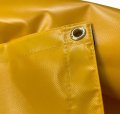 Tarp Heavy Duty Yellow Waterproof 18 Oz Vinyl W Reinforced Edges 3 X 6 Feet 