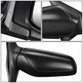 Ni1321105 Factory Style Passenger Right Side Mirror Manual Folding Power Adjust Compatible With Sentra 91-94 Textured Black