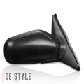 Ni1321105 Factory Style Passenger Right Side Mirror Manual Folding Power Adjust Compatible With Sentra 91-94 Textured Black