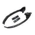 4pcs Front Bumper Headlight Retainer Bracket Mount Support Kit For Acura Tsx 2009 2010 2011 2012 2013 2014 Left And Right Side 