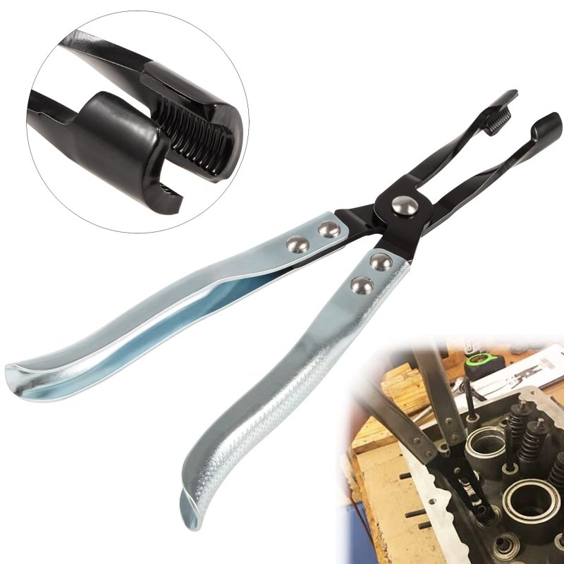 Hw0107 Valve Stem Seal Pliers Removal Tool For Overhead Camshaft Engines Universal Fit Most Cars And Aftermarket Seals