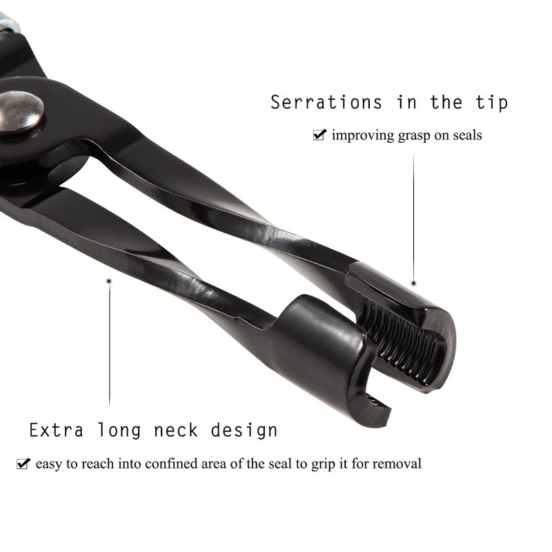 Hw0107 Valve Stem Seal Pliers Removal Tool For Overhead Camshaft Engines Universal Fit Most Cars And Aftermarket Seals