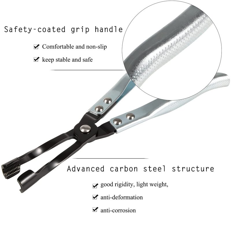 Hw0107 Valve Stem Seal Pliers Removal Tool For Overhead Camshaft Engines Universal Fit Most Cars And Aftermarket Seals