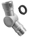 Qlzozb 180-degree Adjustable Metal Fabricated Swivels Anti-kink Faucet Hose Adapter Fit For Rv Outdoor 