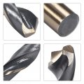 Uxcell Drill Bits Set 7mm 8mm Titanium Nitride Coated High Speed Steel 4341 Straight Round Shank Drilling Cutter For Stainless