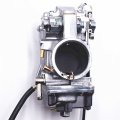 Carbman 48mm Carburetor For Hsr Race Fits Hd Hsr48 Polished Finish 42-6265 482x 14-2037 Carb