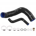 G-plus Black Fuel Hose Complete Kit Compatible With Jeep Cj5 Cj6 1970 1971 1972 1973 1974 1975