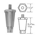 Fmp 119-1011 Leg 3 8-16 2-1 2 High Plastic Black-119-1011 