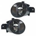 Labwork 1 Pair Fog Lights Lamps Assembly Replacement For 2013-2015 Nissan Altima Clear Lens With Bulbs Bezel Wiring Harness