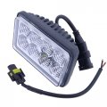 Solarhome Pack Of 2 12v 50w Led Headlight At345169 Kv26918 Kv13708 Kv13709 Compatible With John Deere Skid Steer Loader 240 250