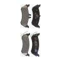 Disc Brake Pads Rear For Mercedes Benz Ml55 Amg 2000 2001 2002 2003 Semi Metallic Gold Classification High Dust Rating Wear 