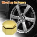 Uxcell 20 Pcs Wheel Lug Nut Covers For Land Rover Range Sport 2006-2013 Buick Regal 2015-2017 Truck Cap 22mm Gold Tone Anti