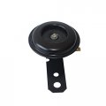 Universal 1 5a 12v 105db Black Chrome Bracket Electric Horn For Gy6 50cc 125 150cc Scooter Moped 