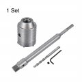 Uxcell Wall Hole Drill Bit 55mm Concrete Cement Stone Saw Cutter 240mming Depth Round Shank With Connecting Rod For Sds X4