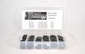 Fiber Drain Plug Gasket Assortment 90 Pcs Auto Parts