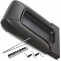 Oxgord Center Console Lid Kit For 99-07 Silverado Avalanche Suburban Sierra Yukon Escalade Replaces 19127364 Dark Grey 