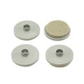 Shepherd 9935 4 Pack 1-1 2 Nail On Felt Floor Protectors 