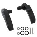 Motorcycle Gloss Black Saddlebag Latch Kit Saddle Bag Lid Lifter Replacement For Ultra Limited Flhtk 2014-later